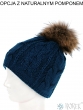 Czapka zimowa damska - OPASKOWA