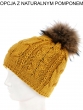 Czapka zimowa damska - OPASKOWA
