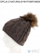 Czapka zimowa damska - OPASKOWA