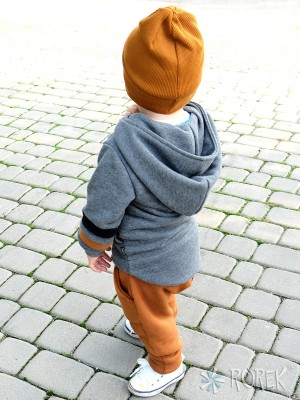 Czapka dziecięca, elastyczna - ściągacz S 