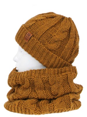 Zimowy Komplet Dziecięcy - Koral - Super Termo