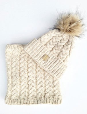 Zimowy Komplet Dziecięcy - Warkocz - Super Termo