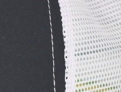 Czarny/Biały, daszek: Szary