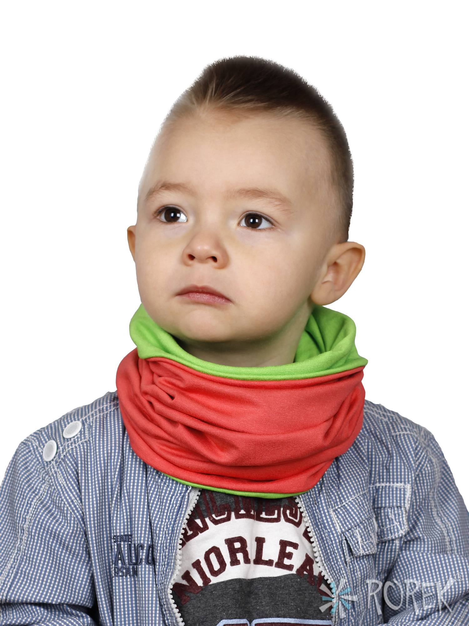 Bawełniany Komin Dziecięcy - 2in1