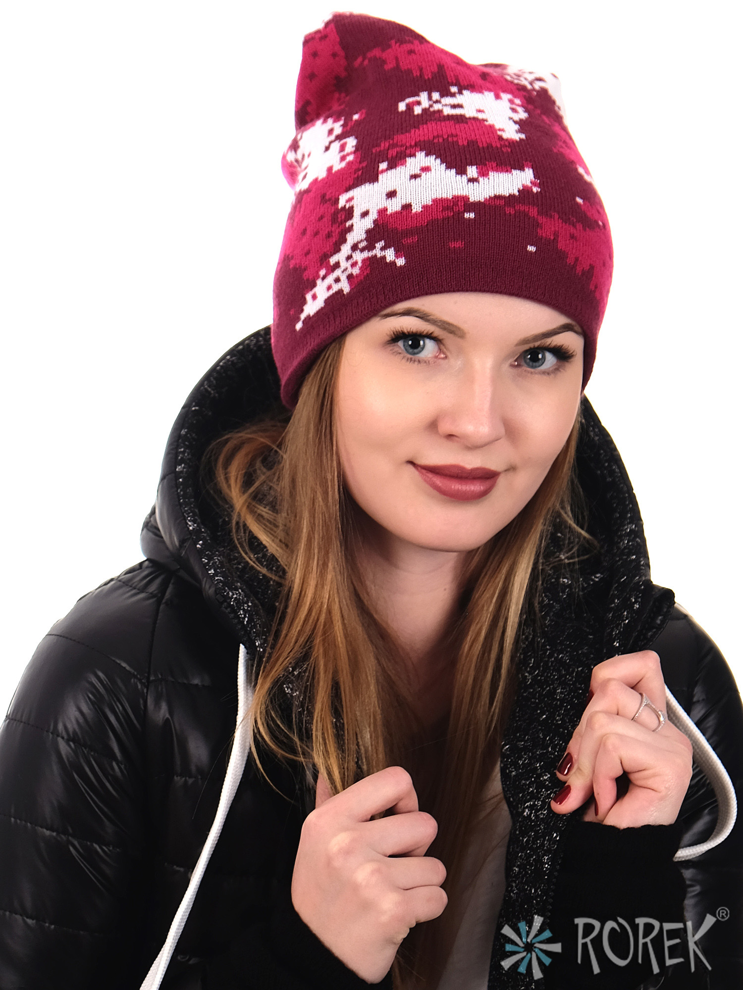 Czapka zimowa - pixel2