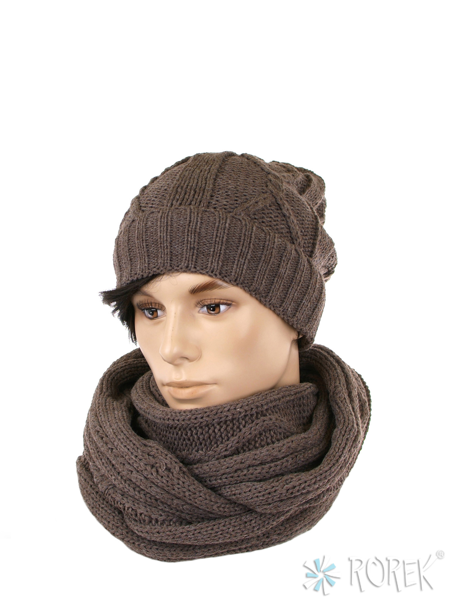 Komplet Zimowy Męski - Romb