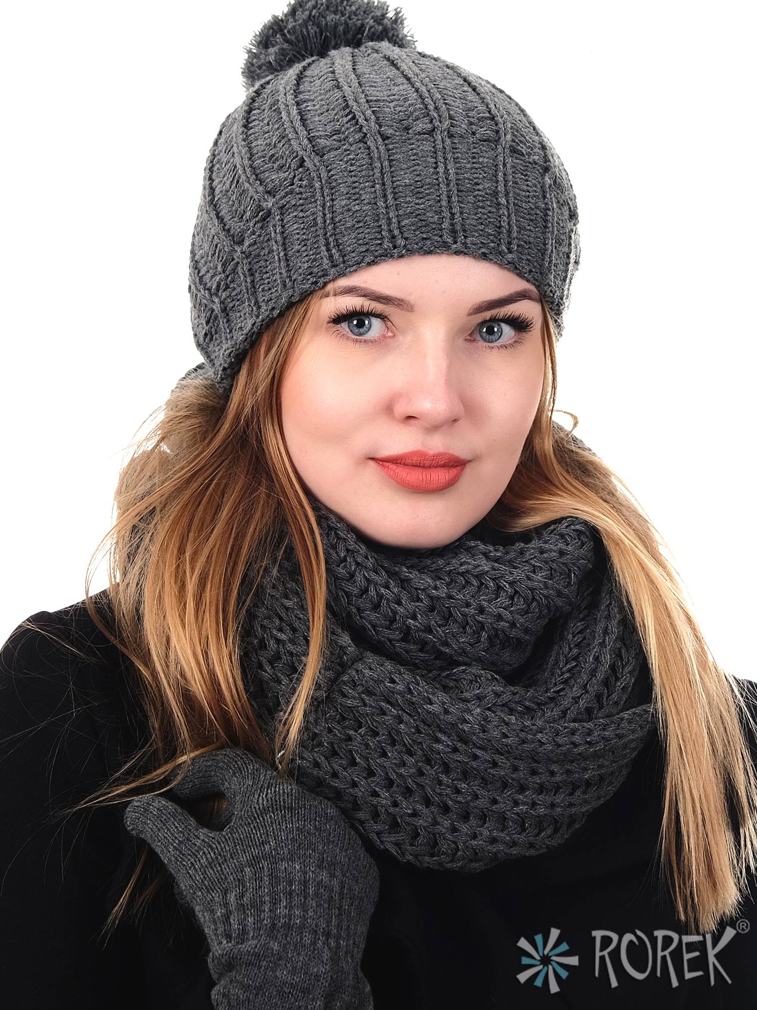 Komplet Zimowy Damski 