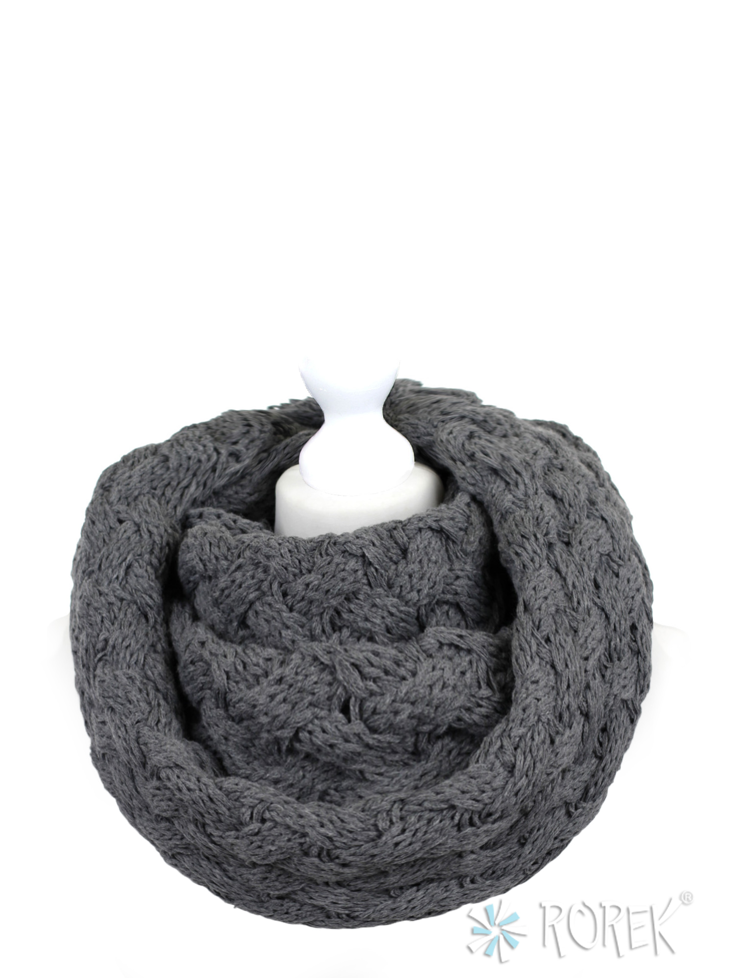 Komin Damski - Przeplatany