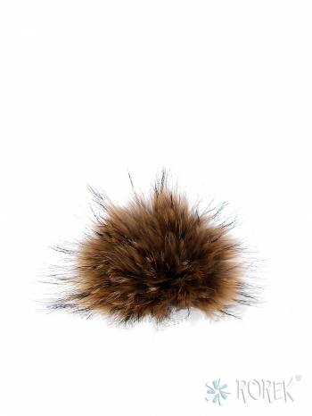 Naturalny pompon z jenota - Mix