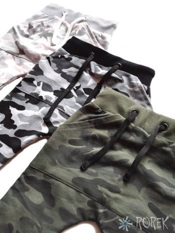 Spodnie dziecięce Baggy Military