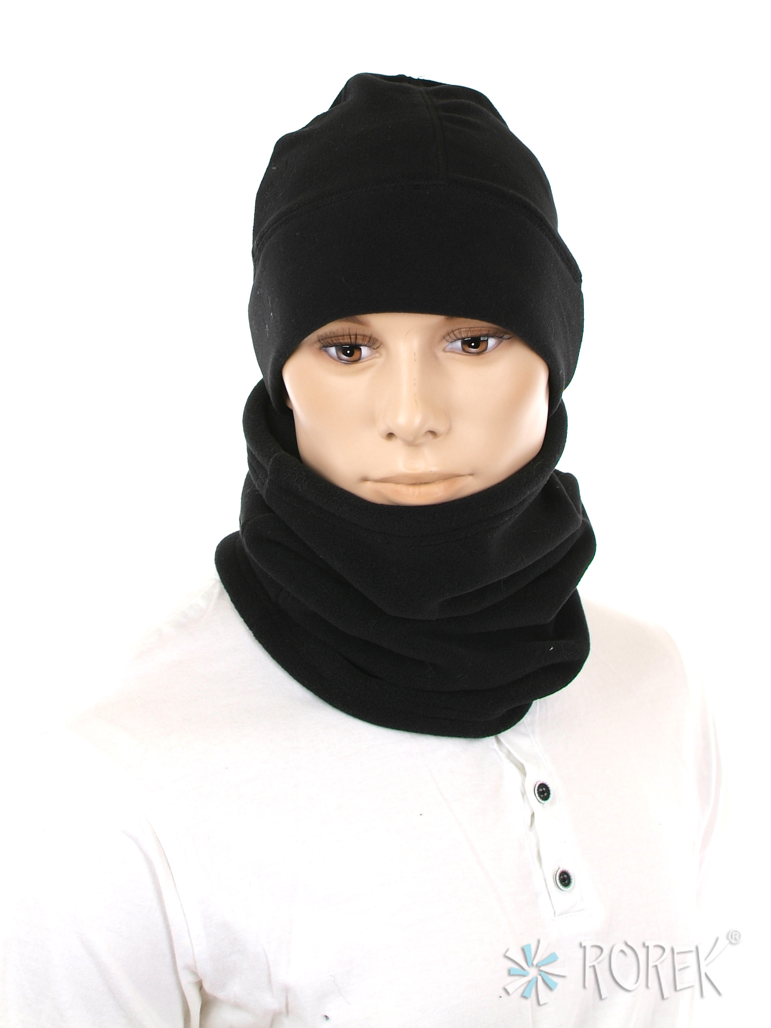 Komplet TERMO POLAR czapka + komin 