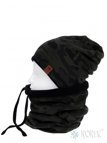 Komplet dziecięcy termo - military + polar