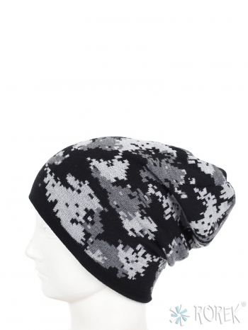 Czapka zimowa - pixel