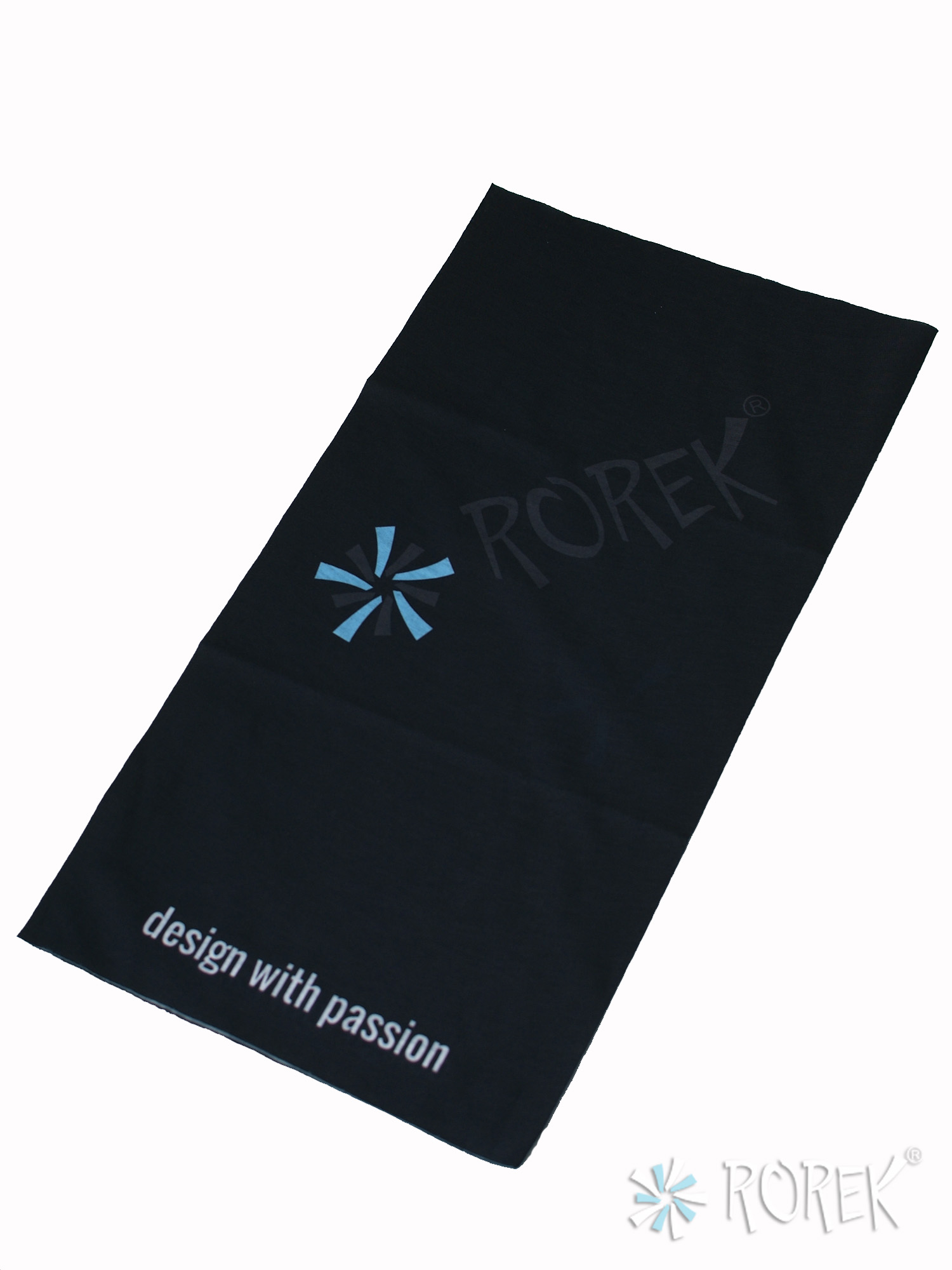 Buff, komin, maska - turkus